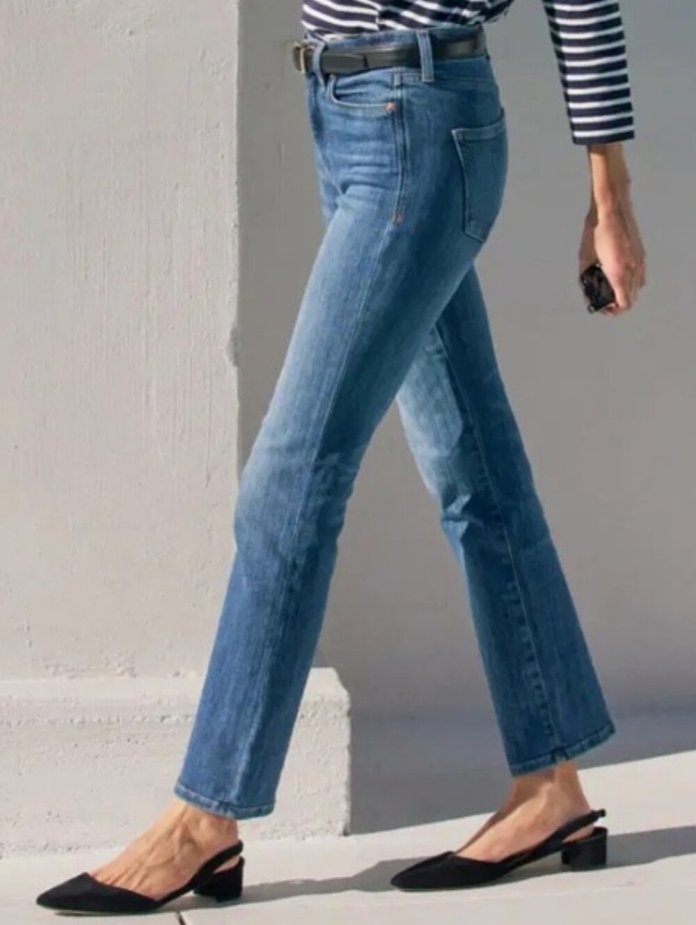 AYR The Pop Straight Relaxed Classic Cotton Denim Blue Jeans Size 28